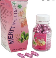 Pelangsing Merit Plus Original BPOM Isi 30 Kapsul