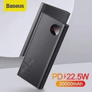 【24H Shipped 3 Years Warranty】Baseus 20000mAh Power Bank Portable 10000 mAh External Battery PD 22.5W Fast Charging Powerbank For iPhone Xiaomi Mi Poverbank