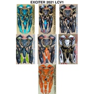 LC135 V1 FULL BODY COVER SET ORIGINAL HLD EXCITER 2021