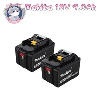 Original Makita battery, 18V 9.0Ah rechargeable battery, power tool BL1830 BL1840、BL1850、BL1860B、 Ma