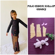 pola baju kebaya scallop KANAK2