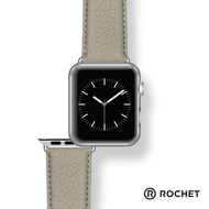ROCHET Apple Watch Leather Strap - Aviator Grey