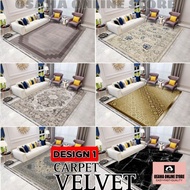 CARPET 3D VELVET DESIGN B NEW M | L | XL | XXL | 3XL | 5XL 200×300 cm Size  READY STOCK karpet murah
