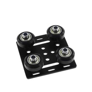 R* Small V-slot Gantry Rod Plate Mini V-Wheel Support Plate for 2020 Series