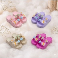 Trendy block blast girls' sandals