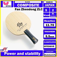 BUTTERFLY Fan Zhendong ZLC Table Tennis Blade Ping Pong kayu Bat Paddle Racket ZLC