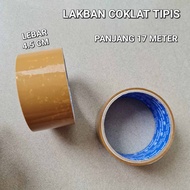 LAKBAN PACKING COKLAT TIPIS 17METERX4.5CM LEM ALAT PEREKAT MURAH