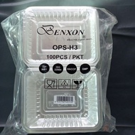 OPS H3 Plastic Container (100+/-)