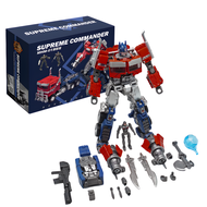 New Version MHZ TOYS Transformation MHM-01 Truck Commander Optimus Prime Movie 7 KO Action Figure A