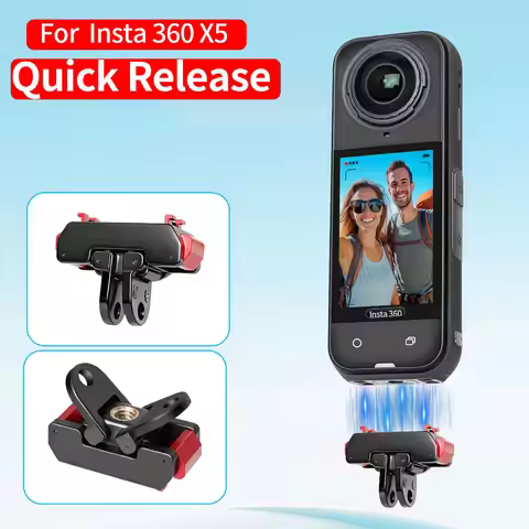 Magnetic Quick Release Base For Insta 360 X5 Accessorie Insta360X5 Adapter Holder Bracket For Insta3