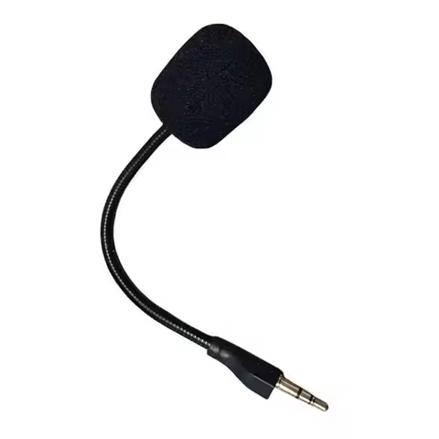 Replacement 3.5mm Microphone E-Sports Gaming Headset Mic Bendable Game Mic Boom for Logitech G PRO G