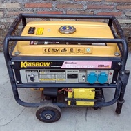 Mesin Genset Krisbow KW26-864 3500 Watt Starter Original