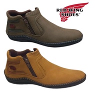 Red Wing Men's Zip Casual Loafer Boots/Kasut Red Wing Zip Bergaya