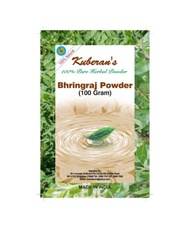 Kuberan's 100% natural bhringraj (karisalakanni) henna powder for hair 100grm