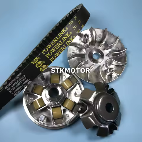 GY6 125CC 150CC Variator Clutch With Power link 743 20 30 CVT Drive Belt For 125 150 Moped Scooter A
