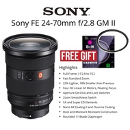 SONY FE 24-70MM F/2.8 GM II LENS FULL FRAME SONY 24-70MM F/2.8 GM II GM2 SONY GM G MASTER LENS