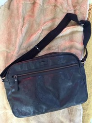 Gucci 黑色斜挎旅行包