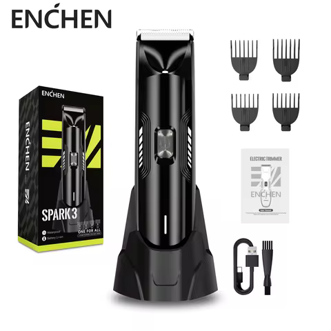 ENCHEN Hair Trimmer Electric Beard Trimmer Professional Barber Clippers Rechargeable Clippers Portab