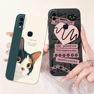Casing Vivo Z1 Lite Case Z1i Silicone Cute Cat Fashion Funny Shockproof Phone Case Vivo Z1i Z1 Back 