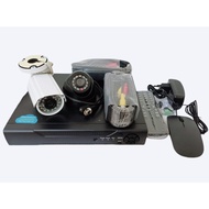 DVR KIT 4ch 4channel DVR kit package complete with CCTV and CCTV cable