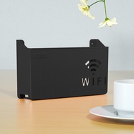 ABS Plastic Wireless Wifi Router Shelf Wall Mounted Storage Box Router Rack Cable Power Bracket