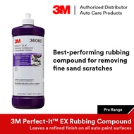 3M Perfect-ItTM EX AC Rubbing Compound 36060 946ml Step 1 Sand Scratch and defect removal [710021068