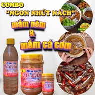 [HCM]COMBO 1 CHAI MẮM CÁ CƠM  DÌ CẨN+ 1 CHAI MẮM NÊM DÌ CẨN - ĐẶC SẢN ĐÀ NẴNG THƠM NGON ĂN LÀ GHIỀN