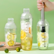 Black graduated plastic mixing Shaker 350ml - 500ml - 700ml - 1000ml - TERIA Shaker lid