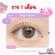 *Restock ราย 3 เดือน* [ราย 1 เดือน] Many Vit A ลาย Angie คอนแทคเลนส์ [Made in KOREA]