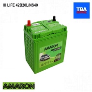 AMARON HI LIFE 42B20L/NS40 CAR BATTERY QR-9395595