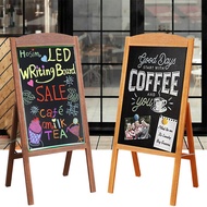 42.5 x 90cm Folding Chalkboard Standee/ Menu Board for Coffee Shops, Restaurant Home Schooling Board
