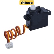 THISEE 2.2G Servo, Indoor Flight Plastic Gears 2g Digital Servo, DIY Mini 180 Degree Rotation Servo 