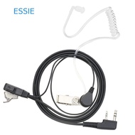 ESSIE PTT MIC Headset Baofeng UV-5R BF-888S CB 2 Pin Earbud Headphone Protector Radio Accessories Co
