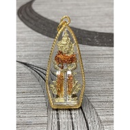 Thao Wessuwan Pendant 3 Kings Gold Frame