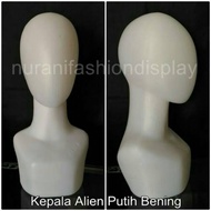 Alien Female Head Mannequin Alien Female Head Mannequin/ Alien Head Mannequin/ Alien Head/
