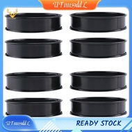 [UTnus9ddL] 8Pack Crumpet Rings NONSTICK English Muffin Rings 4 Inch - Stainless Steel Double Rolled