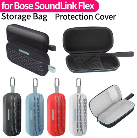 Bluetooth-Compatible Audio Speaker Case for Bose SoundLink Flex Protective Cover Cover Shell Instrum