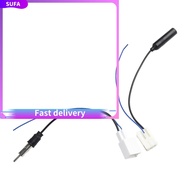 [SUFA]Car Radio Stereo CD Changer Antenna Female/Male Plug Cable Adaptor for Toyota