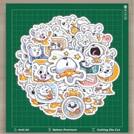 HOT 50 PCS STICKERS Ilay-Funny Character Ilay The Full Job Bear Sticker Pack Fashion Cars Decal Cool