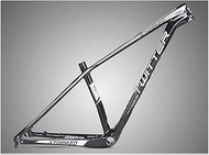 27.5er 29er Mountain Bike Frame 15''/17''/19'' XC Hardtail MTB Carbon Fiber Frame QR 135mm Disc Brake Frame Internal Routing (