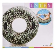 [衣林時尚] INTEX 迷彩把手游泳圈 119cm 可當漂漂船 建議9歲以上 58265