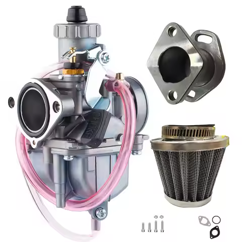 VM22 26mm Carburetor Carb Performance Intake Pipe Mainfold 38mm Air Filter Kit For Predator 212cc 19