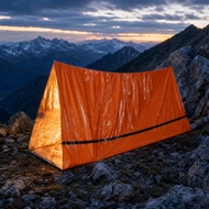 Reflective Emergency Shelter Tent Windproof Emergency Shelter Tent with Rope Waterproof Highly Visib