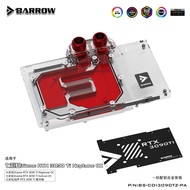 Barrow Waterblock GPU Water Cooling Block for Colorful iGaming RTX 3090TI Neptune/Vulcan OC Bwith Aluminum Alloy Block Backplate BS-COI3090TZ-PA