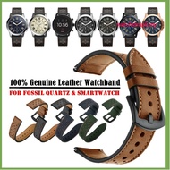 20mm 18mm 20mm 24mm 22mm Premium Genuine Leather Watch Band Strap Bracelet  Fossil Watch  Huawei Watch  Samng Watch Universal1205