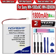 HSABAT 1800mAh Battery for Sony WH-1000XM4 XM4 WH-1000XM3 XM3 WH-1000XM5 XM5 723741 WH-1000XM2 WH100