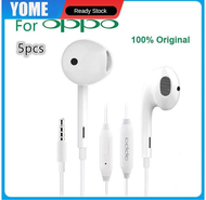 YOME Original OPPO R11 Headsets with 3.5mm Plug Wire Controller Earphone for Xiaomi Huawei OPPO R15 OPPO Find X F7 F9 OPPO R17