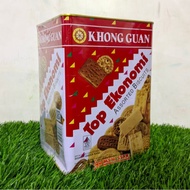 Khong Guan Top Economy Assorted Biscuits Cans 1150g