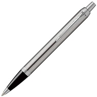 [Direct Japan] PARKER Ballpoint Pen IM Brushed Metal CT Medium Oil Gift Box Regular Import 2143415Z