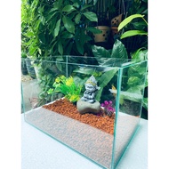 Desktop aquarium complete set 30x20x20cm betta aquarium - super beautiful complete set.
